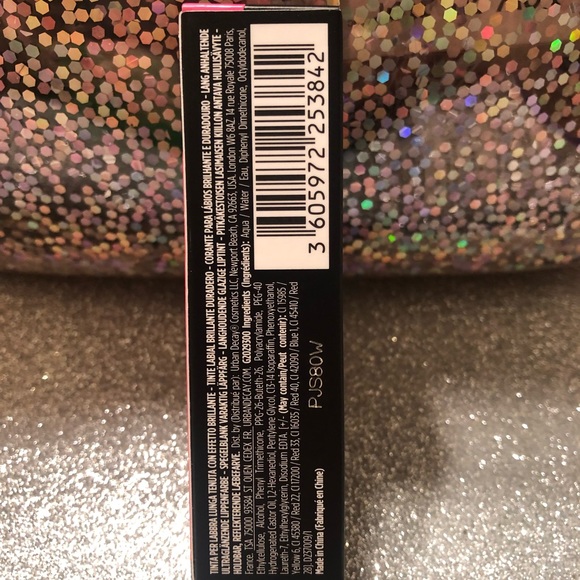 BNIB! Urban Decay Wired Lip Chemistry Lasting Glassy Tint in SAVAGE 💋 - Picture 4 of 7